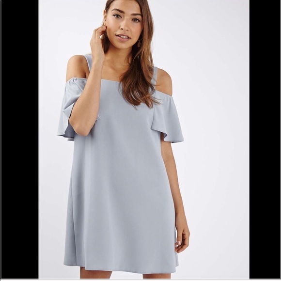 TOPSHOP Summer Bardot Dress (NWT) - Picture 2 of 3